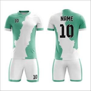 Camiseta Deportiva Personalizada para Hombre, Transpirable, Conjunto de Camiseta de Fútbol, Nombre del Equipo, Nombre del Jugador, Personalización, 100% Poliéster, Secado Rápido - Product Image 3