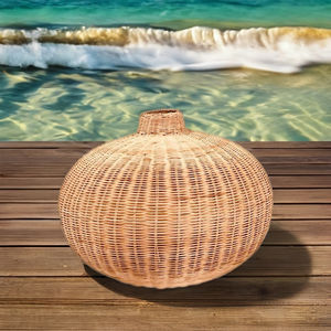 โคมไฟหวายเป็นมิตรกับสิ่งแวดล้อมสำหรับใช้ในโรงแรมร้านอาหารและสถานบันเทิง - Product Image 1