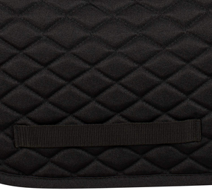 Tapis de selle d'équitation en coton écologique personnalisable, doublure en maille, confortable, antidérapant, professionnel pour le dressage et le saut d'obstacles - Product Image 1
