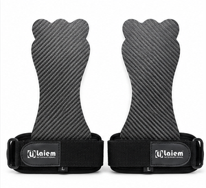 Custom Logo Heavy Duty Neoprene Lightweight Gymnastics <b>Hand</b> Grips Non Slip Palm Protector <b>Gloves</b> <b>for</b> Weightlifting Sports Cross - Product Image 1