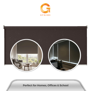 Mejor Proveedor GB10055 198x183 Persianas Enrollables Marrón Oscuro, Más Vendidas en Malasia, OEM B2B, Sistema de Persianas para Ventanas de Hogar y Oficina - Product Image 4