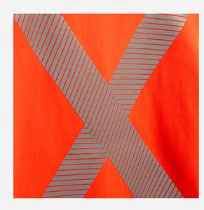 Ensemble uniforme de travail haute visibilité en nylon respirant et imperméable – Qualité supérieure, personnalisable, avec gilet de sécurité réfléchissant multipoches et pantalon complet - Product Image 6
