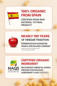 ผงน้ำส้มสายชูแอปเปิ้ลไซเดอร์ออร์แกนิกจากเกาหลี14ซองสำหรับดีท็อกซ์และการย่อยอาหาร - Product Image 6