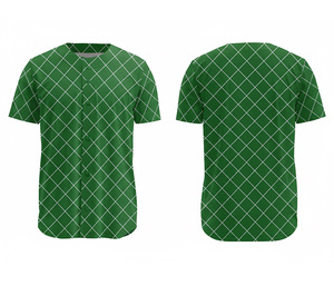 Camiseta de Béisbol Sublimada con Botones Completos – Uniforme Deportivo Profesional con Logotipo y Números Personalizados |   Base de Poliéster Transpirable - Product Image 6