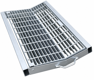 Grille de drainage en acier robuste pour caniveau |   Grille de bac de récupération galvanisée - Product Image 2