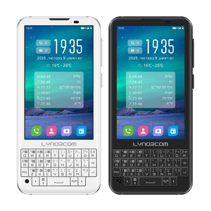 Teléfono Inteligente con Pantalla Táctil HD de 3.97 Pulgadas y Teclado Completo, con 6GB+128GB de Almacenamiento, Cámara de 8MP+20MP, Chip MTK6761 de Cuatro Núcleos, Teléfono Kosher - Product Image 1