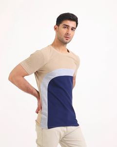 T-shirt à manches courtes personnalisé avec logo sur le devant, design tendance 2023 pour hommes et femmes, polyester/coton, décontracté, automne - Product Image 3
