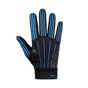 Gants de sport d'hiver personnalisés avec logo, imperméables, compatibles écran tactile, pour cyclisme et course à pied, thermiques, à doigts complets, en tissu extensible, OEM ODM - Product Image 2