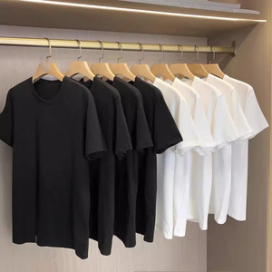 เสื้อยืดคอตตอนคอคอมบ์สีขาว น้ำหนัก 120 กรัม พิมพ์โลโก้ตามสั่ง OEM  ระบายอากาศได้ดี เป็นมิตรกับสิ่งแวดล้อม เหมาะสำหรับงานโฆษณาเชิงวัฒนธรรม - Product Image 4