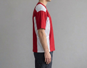 เสื้อยืดฮิปฮอปสไตล์สปอร์ต ผ้าเจอร์ซีย์คอตตอน 100% น้ำหนัก 240 กรัม ทรงหลวมสำหรับผู้ชาย  เสื้อเปล่าเนื้อหนา ใส่เล่นกีฬา วิ่งออกกำลังกาย แห้งเร็ว ด้านหน้าเรียบ - Product Image 6