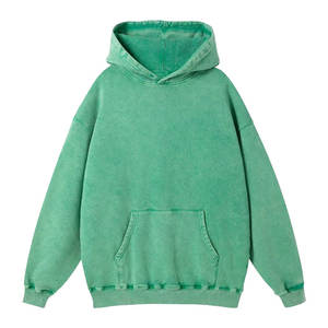 Nouveaux sweats à capuche délavés à l'acide pour hommes 2023 – Style décontracté personnalisé, molleton épais en pur coton, hiver, manches longues, respirant - Product Image 1
