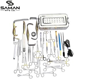 Ensemble d'instruments de chirurgie mammaire Tebbetts, kit chirurgical en acier inoxydable pour augmentation et réduction mammaire, outils de chirurgie plastique - Product Image 3