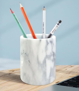 Portaplumas de mármol natural más vendido, regalos promocionales y empresariales, artesanías con diseño elegante y precio económico. - Product Image 1