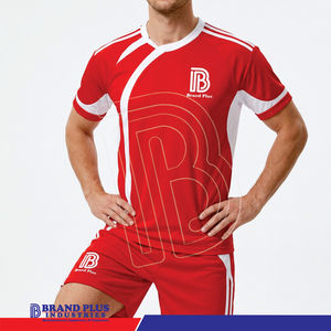Ensemble de maillot et short de football personnalisé, style tendance, dernière collection, uniforme d'équipe, vêtements de sport respirants et à séchage rapide - Product Image 6