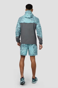 Conjunto de Chaqueta con Capucha y Pantalones Cortos Cortavientos Personalizados para Jóvenes, Traje Deportivo de Nylon con Cierre, Dos Piezas, Ligero y Transpirable - Product Image 4