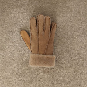 Gants en cuir véritable chauds et imperméables pour l'extérieur, gants thermiques d'hiver en cuir – Fournisseur en gros - Product Image 6