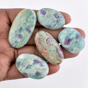 Piedra de Rubí en Fuchsite al por Mayor, Lote de Cabujones de 500 Gramos, Cantidad a Granel, Calidad Comercial para Revendedores - Product Image 2