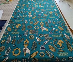 Premium African Cotton Wax Print Fabric For Nigeria Fashion Sewing Event Wear Church Uniform Home Decor Manufacturer - Product Image 3