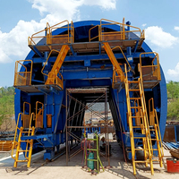 Fabrication chinoise, usine chinoise : Chariot de coffrage en acier haute performance pour la construction de tunnels, système de commande hydraulique, très demandé pour les voies ferrées à grande vitesse