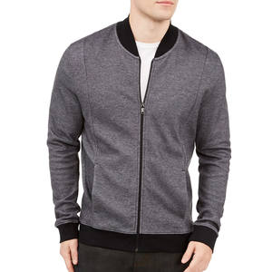Blouson bomber OEM coupe-vent fin, style urbain, pour usage quotidien, avec logo personnalisé sur le devant, faible MOQ - Product Image 1
