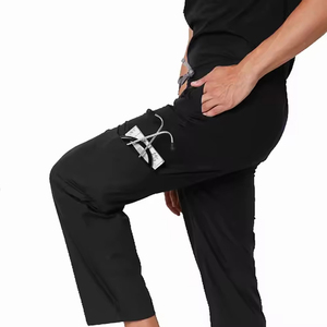 Conjuntos de Uniformes Médicos Personalizados para Hombre, Elegantes Uniformes de Enfermería al por Mayor, Conjuntos de Uniformes Médicos Tipo Jogger Tejidos para Hombre - Product Image 6