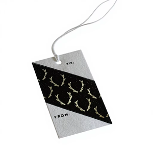 Wholesale Recycled Cotton Papers Tags Multicolour Printed By Silver Screens for Ceremonies & Festivals Tags & Cards - Product Image 1