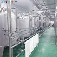Complete geconcentreerde fruitsap-menglijn, productielijn passievruchtensap