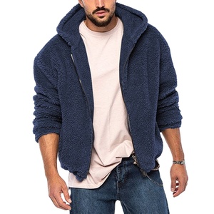 <b>Men's</b> Style <b>Velvet</b> Puffer <b>Jacket</b> Winter Casual Hooded Zipper Fur XL Windproof Lightweight Double-Sided 2026 - Product Image 1