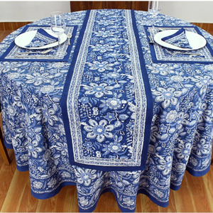 Folk Floral <b>Tablecloth</b> - Floral Stripe by Moniquebeaudincollections - Sage Green Bohemian Beige Cotton Sateen <b>Tablecloth</b> by Spoo - Product Image 3