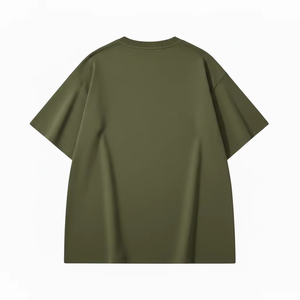 Camiseta de Manga Corta para Niñas, de Algodón y Felpa, 240g, Transpirable, Absorbente de Humedad, Cuello Redondo, con Estampado de Letras Dulces y Logotipo Personalizado - Product Image 2