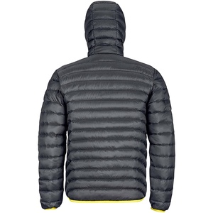 Veste d'hiver matelassée à capuche personnalisée en gros, manteau chaud en duvet pour homme, vêtement décontracté d'extérieur, doudoune épaisse - Product Image 4