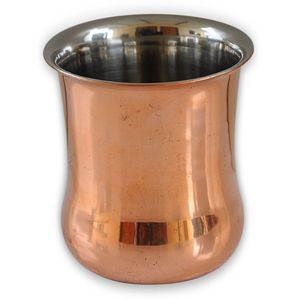 Copper Glass <b>Inspired</b> <b>by</b> Traditional Indian Craftsmanship for Authentic Ayurvedic Drinking and Cultural Dining Experience - Product Image 6