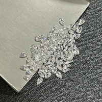 Diamantes Sueltos Sintéticos Cultivados en Laboratorio SHRAMAN DIAMOND, Forma de Pera, 0.12-0.135ct, Claridad VS1, Color D, Corte Excelente para Joyería