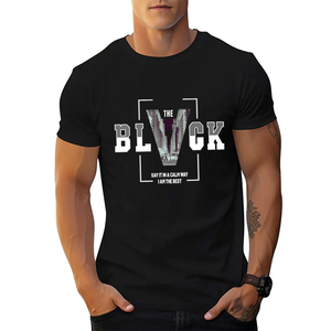 Camiseta de Gran Tamaño para Hombre con Estampado DTG, Algodón Suave Premium, Diseño Gráfico Digital Personalizado, Cuello Redondo, Manga Corta, Estilo Casual Urbano - Product Image 3