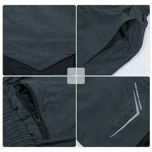 Fabricants Short de surf léger extensible dans les 4 sens à séchage rapide pour homme Short de sport de fitness à la plage avec logo personnalisé 100 polyester - Product Image 4