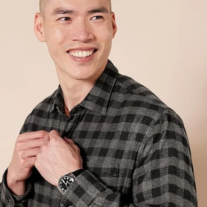 Men's Long Sleeve Plaid Flannel <b>Shirt</b> Cotton Casual Checkered <b>Shirt</b> Autumn Turn-down Collar Full Sleeve Breathable <b>Shirts</b> - Product Image 6