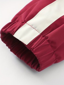 Chaqueta Reversible con Capucha para Hombre y Mujer, Diseño en Contraste de Color, Desmontable, Transpirable, Cortavientos, Cuello Alto, Estilo Deportivo - Product Image 5