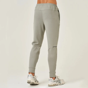 Chándal Gris con Capucha para Hombre, Manga Larga, Color Sólido, Transpirable, Corte Regular, para Otoño, con Bolsillos Laterales de Poliéster - Product Image 3