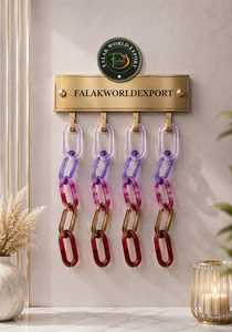 Décoration murale en chaînes de résine colorées de grande taille, séparateur de pièce, rideau personnalisé par FALAK WORLD EXPORT - Product Image 3