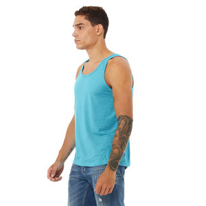 Nikdas Enterprises Débardeur de sport unisexe 100% coton, nouvelle arrivée, débardeur respirant en maille 180g pour homme - Product Image 2