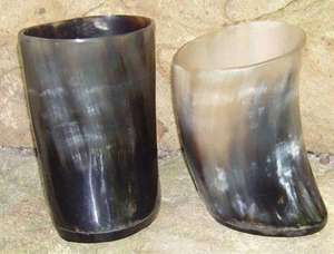 Copas de Cuerno Vikingas Naturales para Bar, Vasos para Whisky, Vino y Cerveza, Vaso Corto para Exportación - Product Image 4