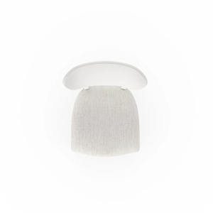 Chaises de salle à manger modernes avec coussins en tissu doux et pieds en bois de caoutchouc, design peint pour meubles de salle à manger - Product Image 6