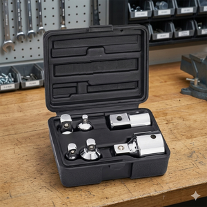 Taiwan Supplier 6 PCS Socket Adapter 1/4Dr 3/8Dr 1/2Dr Hand Tools Workshop Tools OEM ODM Tool Set <b>Box</b> - Product Image 1