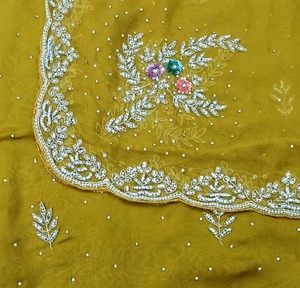 Traditional Bandhani Print Indian Salwar Kameez for <b>Women</b> Ethnic Festival Wear with Matching Dupatta Available for Best Price - Product Image 4