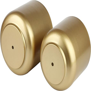 Hot-selling Golden Metal Planter with <b>Stand</b> 11 inches Tall Metal <b>Pots</b> With <b>Stand</b> - Product Image 5
