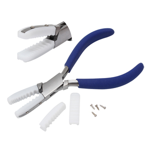 Nylon Jaw 140mm Tube Holding Plier Spring Matt <b>Foam</b> Handles for Jewelry Making DIY <b>Crafting</b> Crimping Fishing Circlip Application - Product Image 1