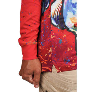 Camiseta Polo con Diseño de Pez Espada para Hombre, Control de Humedad UPF50+, Secado Rápido y Transpirable para Largos Días de Pesca - Product Image 3