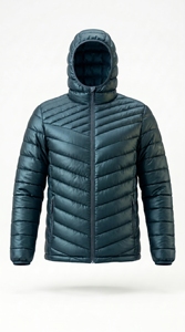 Men Puffer <b>Jacket</b> Casual Lightweight Warm Comfortable Soft Fabric Outdoor Daily Wear Clothing - Product Image 4