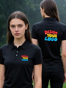 women's Custom Logo Shirt Personalized Photo/Text & Logo Printing Suitable <b>for</b> Golf Business Casual Team <b>Uniforms</b> Breathable - Product Image 2