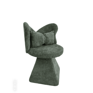 Swivel Accent Vanity Chair with Butterfly Back for <b>Dining</b> or Bedroom Living Room Makeup <b>Stool</b> & Dressing Table - Product Image 3